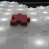 Lampa podłogowa w kształcie puzzli Slide Puzzle Sprzedaż
