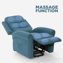 Rozkładany elektryczny fotel z funkcją masażu i ogrzewania Victoria Zakup