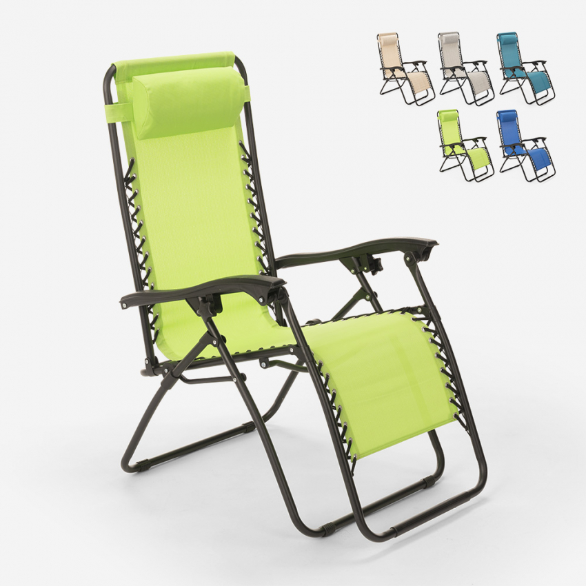 Rozkładane krzesło plażowe Emily Zero Gravity Oferta Rozkładane krzesło plażowe Emily Zero Gravity Oferta