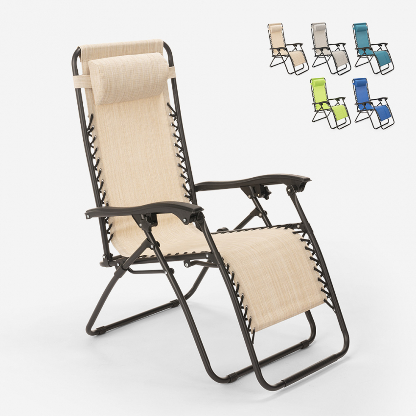 Rozkładane krzesło plażowe Emily Zero Gravity Sprzedaż