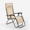 Rozkładane krzesło plażowe Emily Zero Gravity 