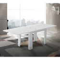 Biały rozkładany stół do jadalni 90-180x90cm Jesi Liber Sprzedaż