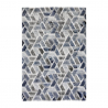 Szaro-niebieski dywan w nowoczesnym stylu krótki włos CEL004 Sprzedaż