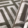 Brązowy dywan w nowoczesnym stylu, krótki włos MAR006 Oferta