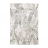 Szaro-zielony dywan z geometrycznym wzorem, krotki włos VER001 Sprzedaż