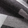 Szaro-czarny dywan z geometrycznym wzorem, krótki włos Milano GRI014 Oferta
