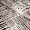 Szaro-czarny dywan z nowoczesnym wozrem, krotki włos Milano GRI007 Oferta