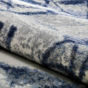 Szaro-niebieski dywan w nowoczesnym stylu, krótki włos Milano BLU014 Oferta