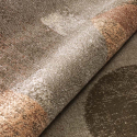 Szaro-brązowy dywan z geometrycznym wzorem, krótki włos Milano GLO004 Oferta