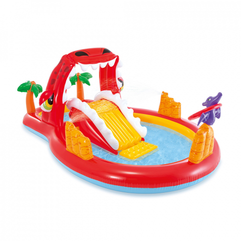 Dmuchany basen dla dzieci Intex 57160 Happy Dino Play Center With Games Promocja