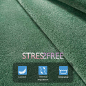 Zielony dywan StressFree, okrągły Milano VER102TD Oferta