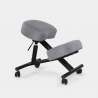 Krzesło klęcznik ergonomiczne materiałowe Balancesteel Lux Model