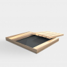 Drewniany brodzik do ogrodu 100x80 Arkema Design Top D106 Oferta