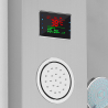 Panel prysznicowy ze stali nierdzewnej z hydromasażem i wyświetlaczem LED Abano Cena