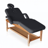 Wielopozycyjne drewniane łóżko do masażu Massage-Pro 225 cm Stan Magazynowy