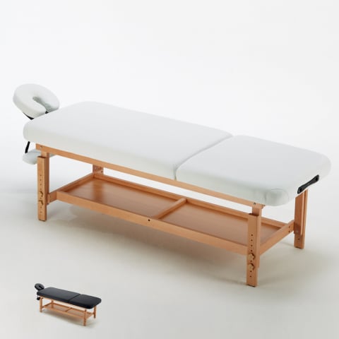 Drewniany stół do masażu 225 cm Comfort