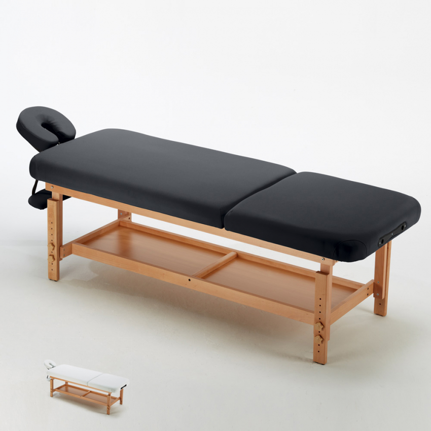 Drewniany stół do masażu 225 cm Comfort Wybór Drewniany stół do masażu 225 cm Comfort Wybór