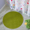 Jasno zielony dywan łazienkowy, okrągły 80cm Casacolora CCTOERB Promocja