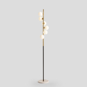 Lampa podłogowa LED z kloszami oraz marmurową podstawą Alibreo Sprzedaż