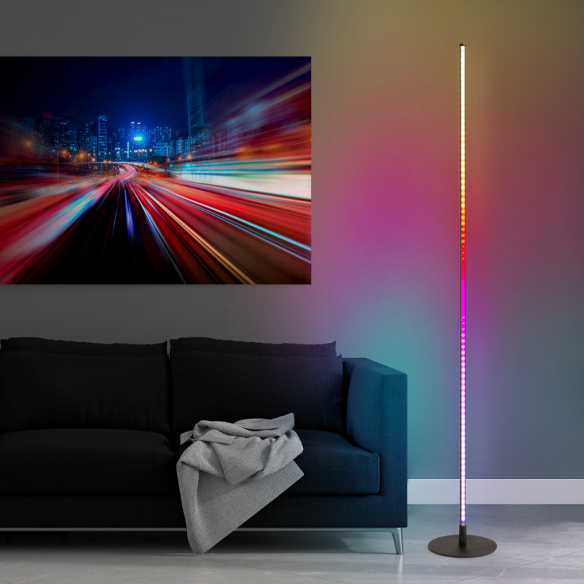 Lampa podłogowa LED z pilotem RGB Dubhe Promocja