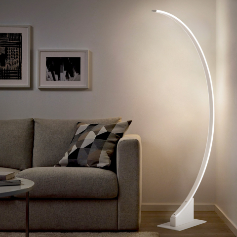 Lampa podłogowa LED w kształcie łuku Aldebaran Promocja