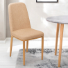 Krzesło kuchenne z efektem drewna Davos Light Sprzedaż