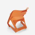 Plastikowe krzesło do barów lub ogródków Nest Środki