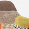 Materiałowe krzesło patchwork na biegunach nowoczesne Woodpecker Zakup