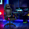 Fotel gamingowy LED RGB, ergnomiczny z 2 poduszkami The Horde Sprzedaż