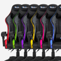 Fotel gamingowy LED RGB, ergnomiczny z 2 poduszkami The Horde Cechy