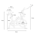 Rowerek stacjonarny Fit Bike 8kg Minerva 
