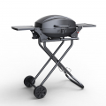 Grill gazowy BBQ ze stali nierdzewnej 1 palnik, na kółkach Bernese Fr Promocja