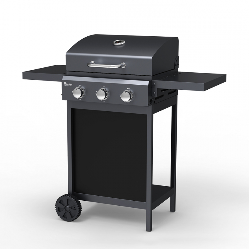Grill gazowy ze stali nierdzewnej 3 palniki Romesco De Promocja Grill gazowy ze stali nierdzewnej 3 palniki Romesco De Promocja