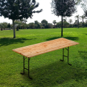 Drewniany stół ogrodowy 220x80 Garden Parties Sprzedaż