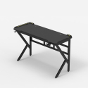 Biurko gamingowe 120x60cm uchwyt na picie i słuchawki Sportbot 120 LED Stan Magazynowy