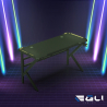 Biurko gamingowe 160x60cm uchwyt na picie i słuchawki Sportbot 160 LED Cechy