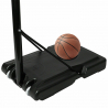 Kosz do koszykówki na kółkach z regulowaną wysokością 160 - 210 cm LA Sprzedaż