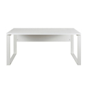 Białe biurko 170x80cm do biura lub gabinetu Ghost-Desk Sprzedaż