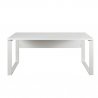 Białe biurko 170x80cm do biura lub gabinetu Ghost-Desk Sprzedaż