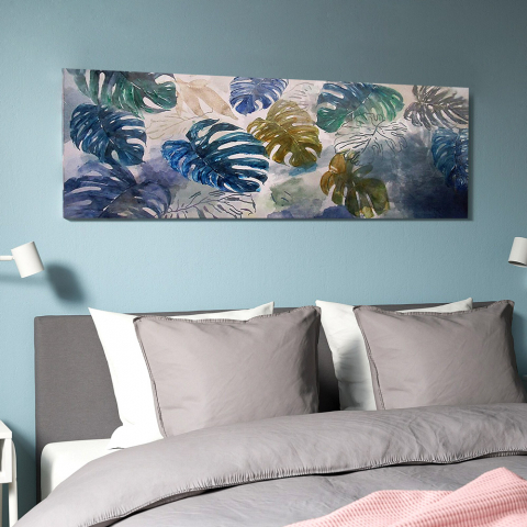 Ręcznie malowany obraz na płótnie 140x45 cm Jungle Promocja