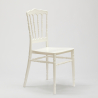 Krzesło z polipropylenu do kuchni, ogrodu, baru i restauracji Napoleon III Model