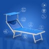 Profesjonalny aluminiowy leżak plażowy Italia Zakup
