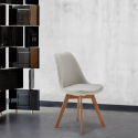 krzesło materiałowe z poduszką Tulipan nordica plus Sprzedaż