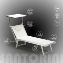 Zestaw 20 aluminiowych leżaków plażowych Santorini Oferta