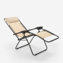 2szt rozkładane krzesło ogrodowe z poduszką Emily Zero Gravity 