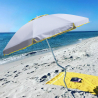 Aluminiowy parasol plażowy GiraFacile 220 Cm model Pesca Eolo 