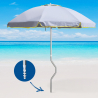 Aluminiowy parasol plażowy GiraFacile 220 Cm model Pesca Eolo 
