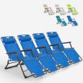 4szt rozkładane krzesło ogrodowe z poduszką Emily Lux Zero Gravity Promocja