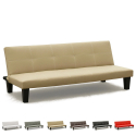 Rozkładana kanapa 3-osobowa idealna do salonu lub sypialni Topazio Wybór