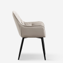 Designerski fotel tapicerowany fotel do salonu Nirvana Chesterfield 